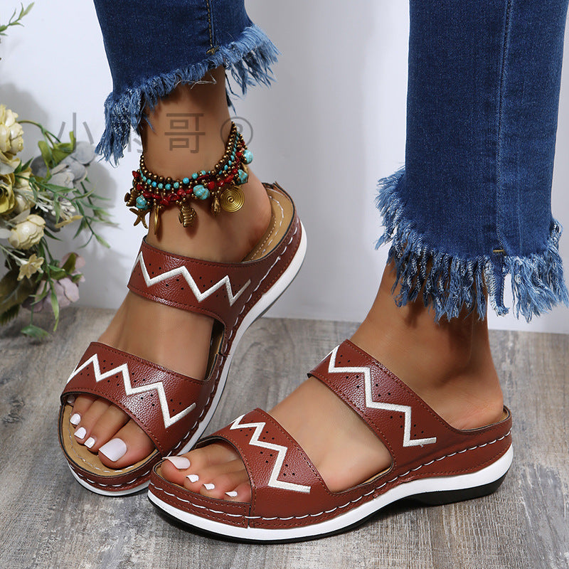 Sandalias Ortopédicos Elegantes con Look Moderno