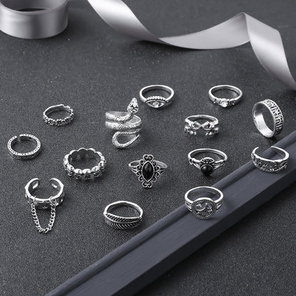 Anillo hermoso con estilo único