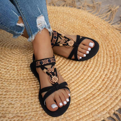 Sandalias Ortopédicos de Inspiración Vintage