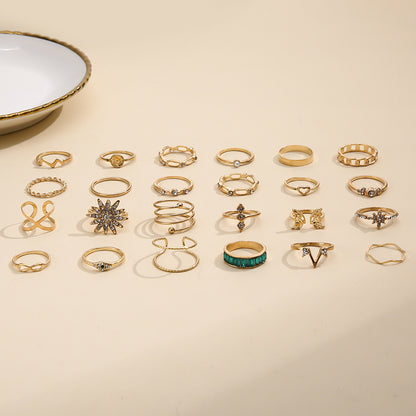 Anillo hermoso con estilo único