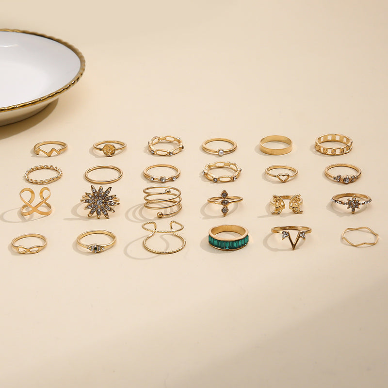 Anillo hermoso con estilo único