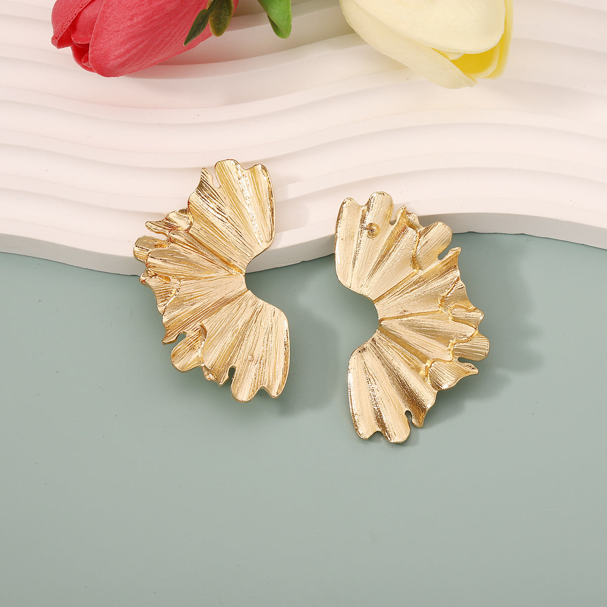 Pendiente vintage hecho a mano