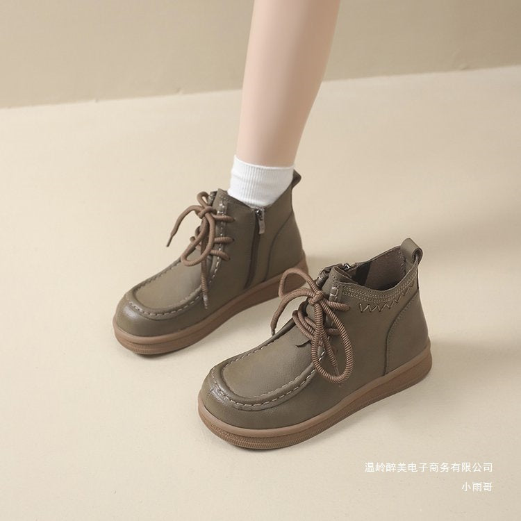 Botas Ortopédicos de Inspiración Vintage