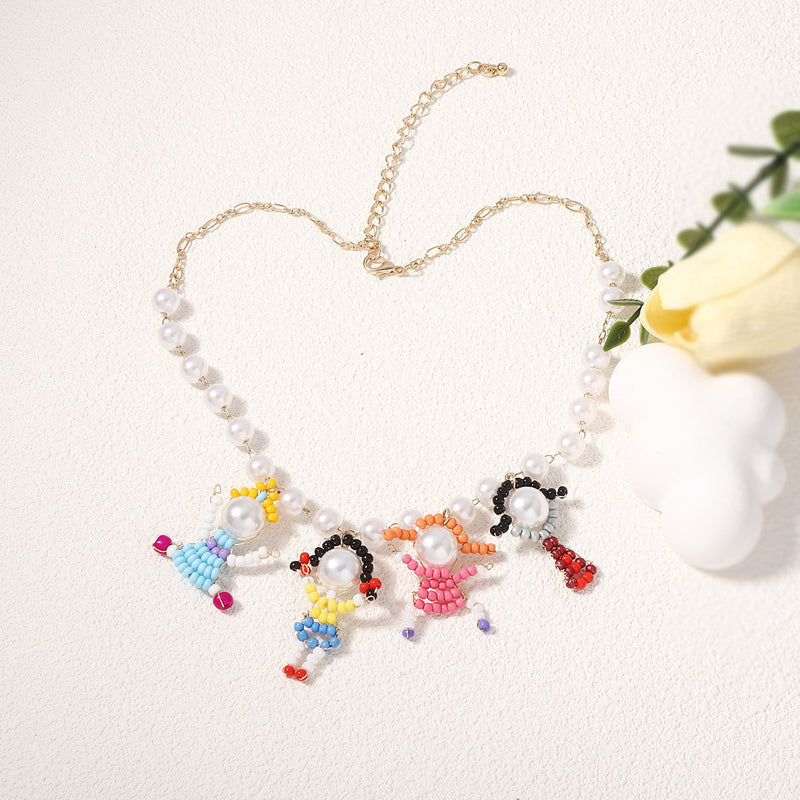 Perla Collar impresionante para uso diario