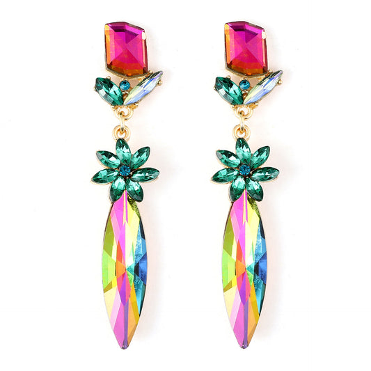 Pendiente vintage hecho a mano