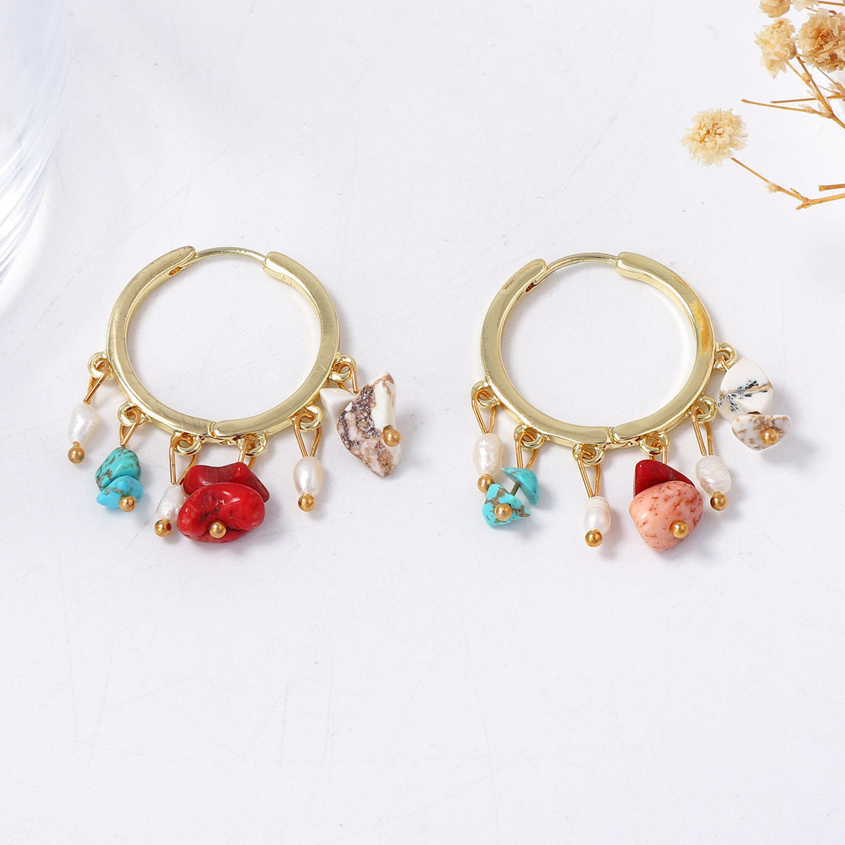 Pendiente clásico con encanto atemporal