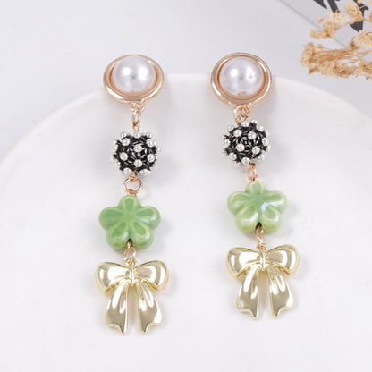 Perla Pendiente elegante para toda ocasión