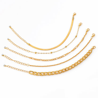 Oro Pulsera artesanal delicado