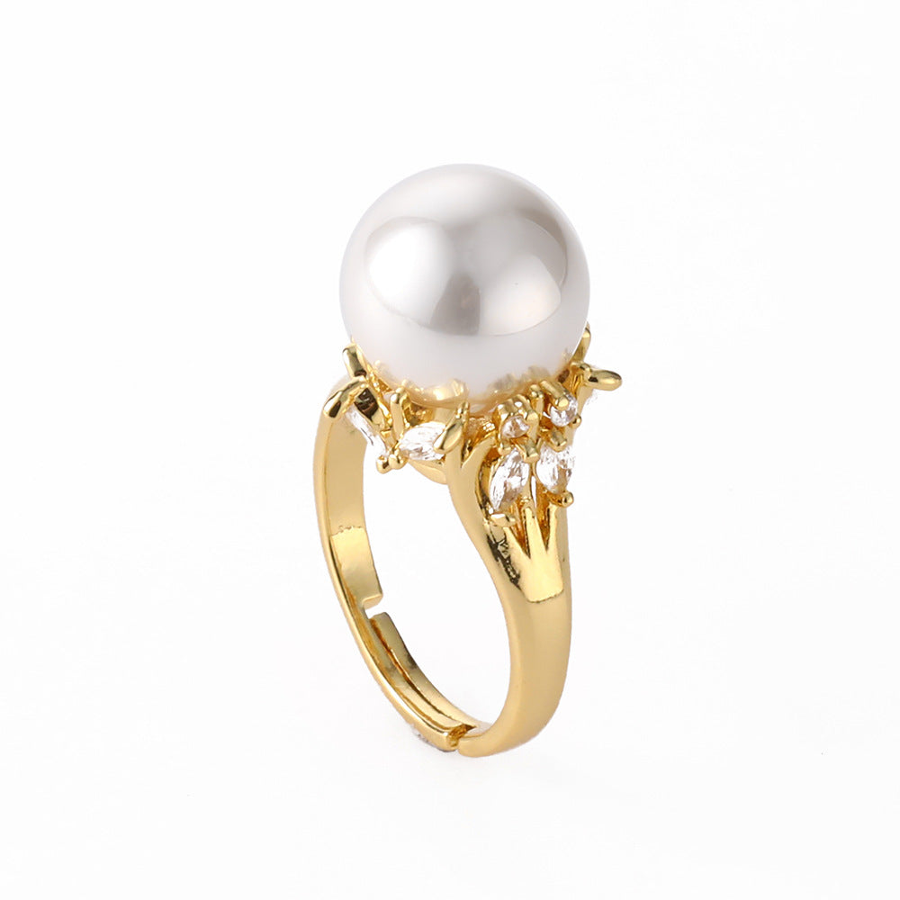 Oro Anillo vintage hecho a mano