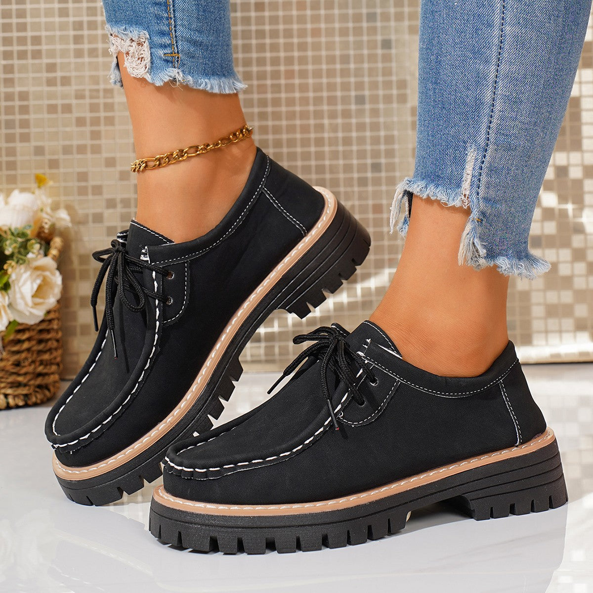 Zapatos Ortopédicos Clásicos con Estilo Atemporal