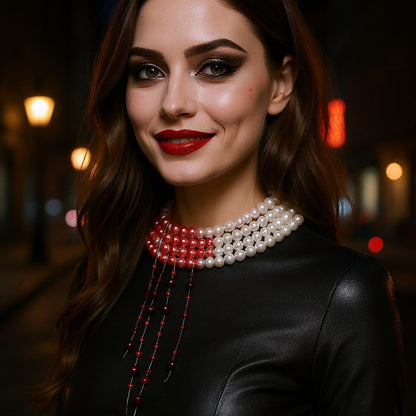 Collar clásico con encanto atemporal