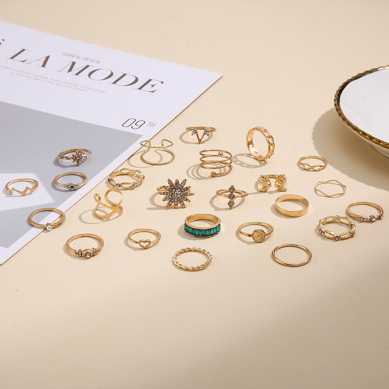 Anillo hermoso con estilo único