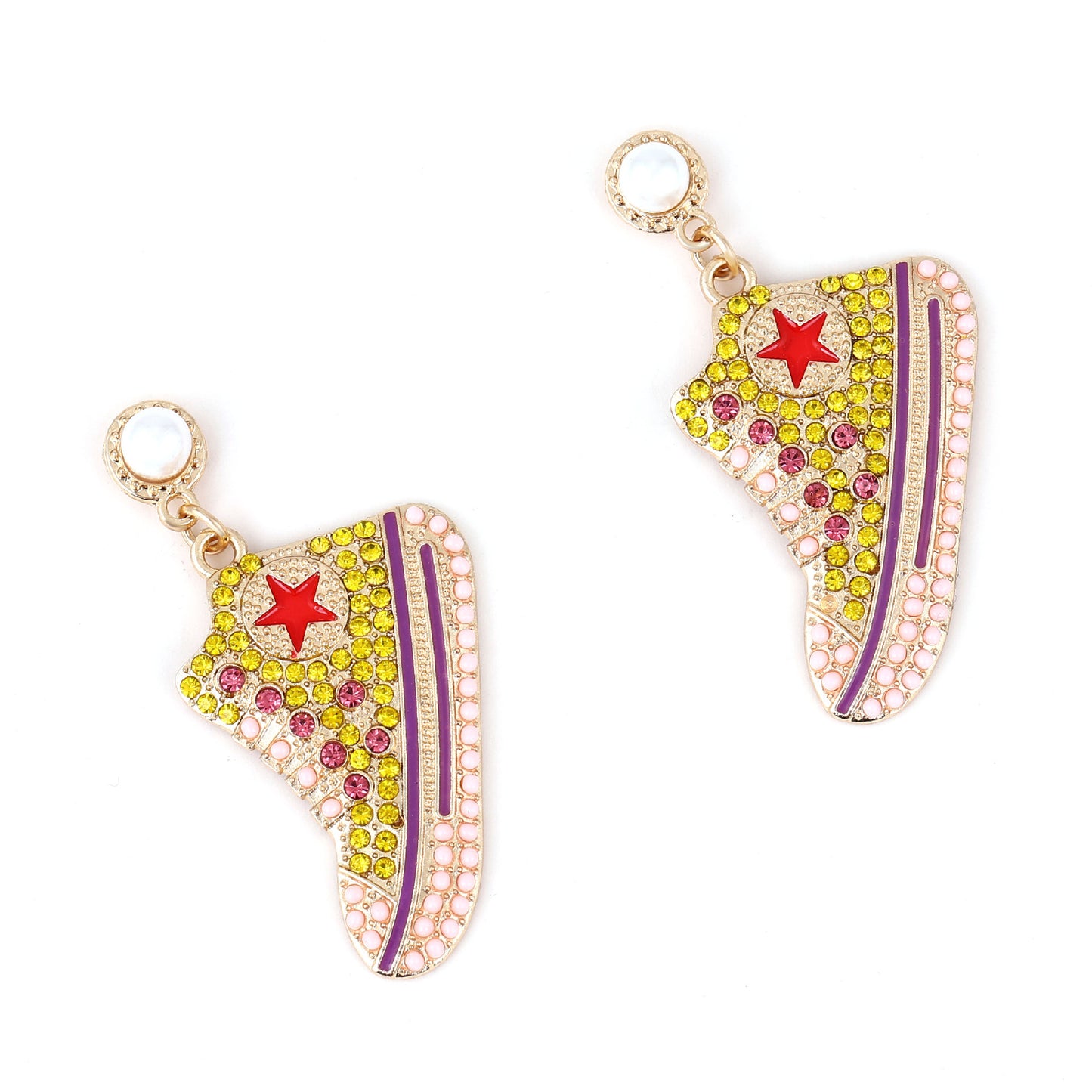 Perla Pendiente encantador para cualquier ocasión