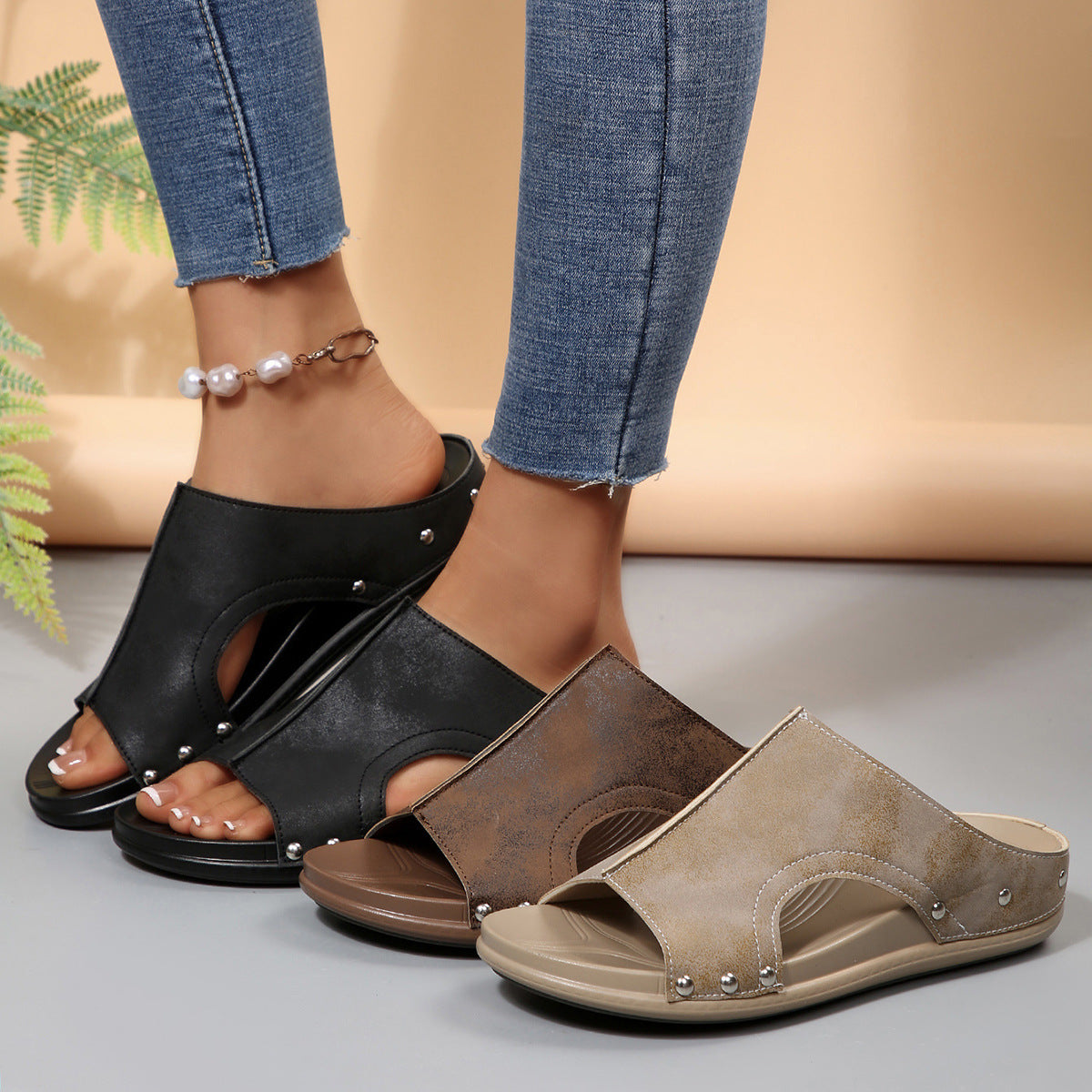 Sandalias Ortopédicos Clásicos con Estilo Atemporal