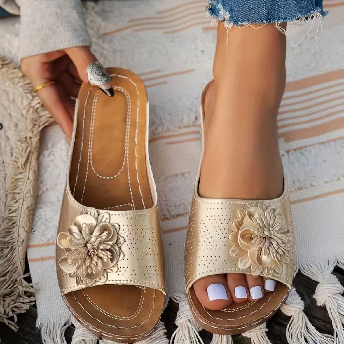 Sandalias Ortopédicos Elegantes con Look Moderno