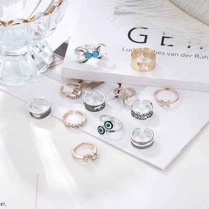 Anillo hermoso con estilo único