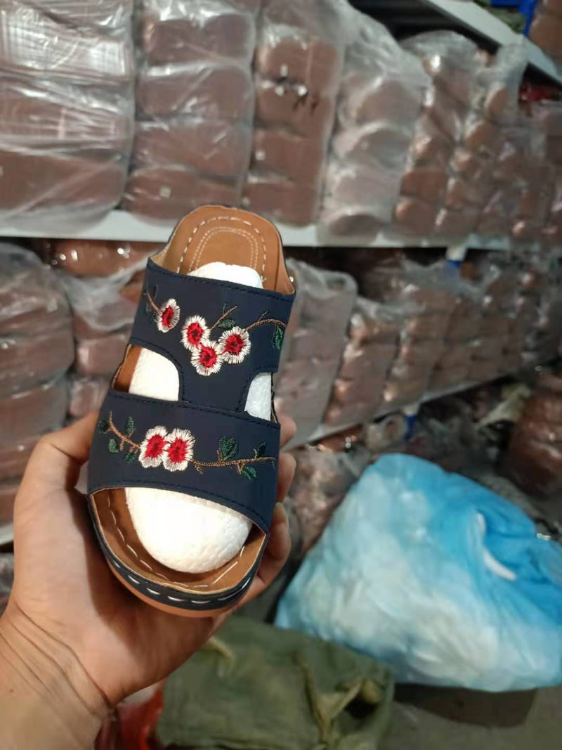 Sandalias Ortopédicos de Inspiración Vintage
