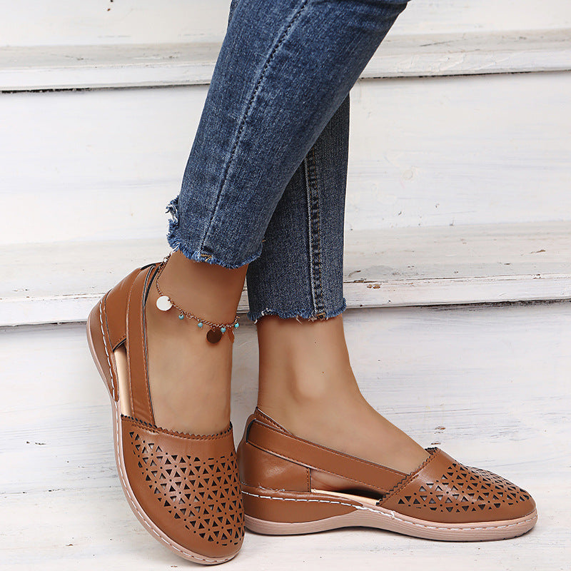 Sandalias Ortopédicos de Inspiración Vintage