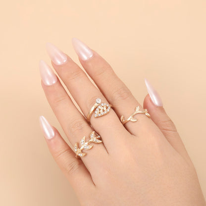 Oro Anillo romántico para momentos especiales