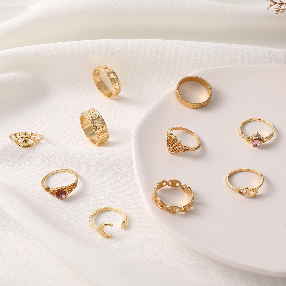 Oro Anillo encantador para cualquier ocasión