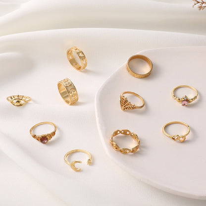 Oro Anillo encantador para cualquier ocasión