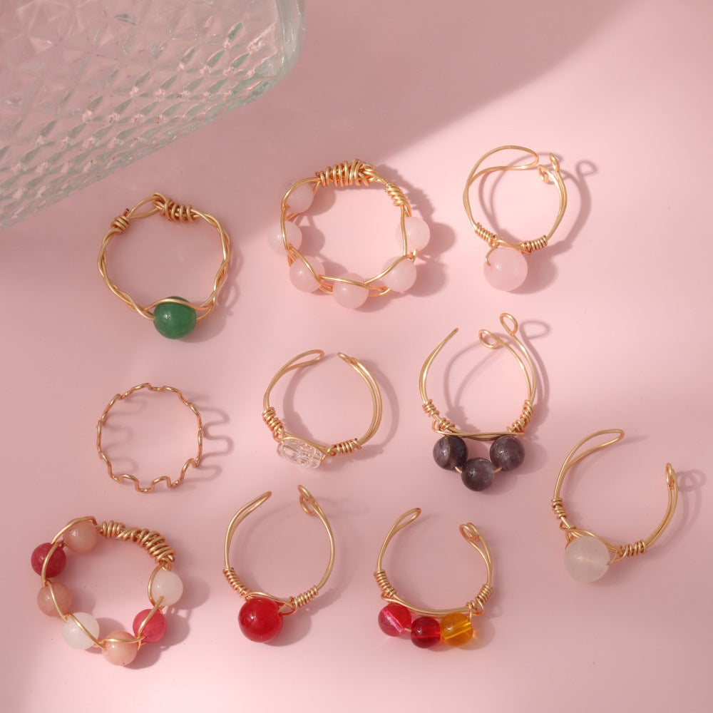 Anillo artesanal delicado