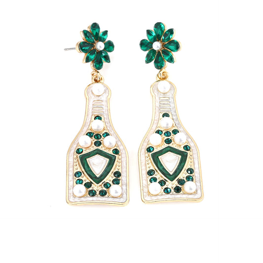 Perla Pendiente encantador para cualquier ocasión