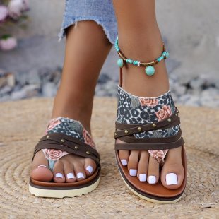 Sandalias Ortopédicos Cómodos para Uso Diario