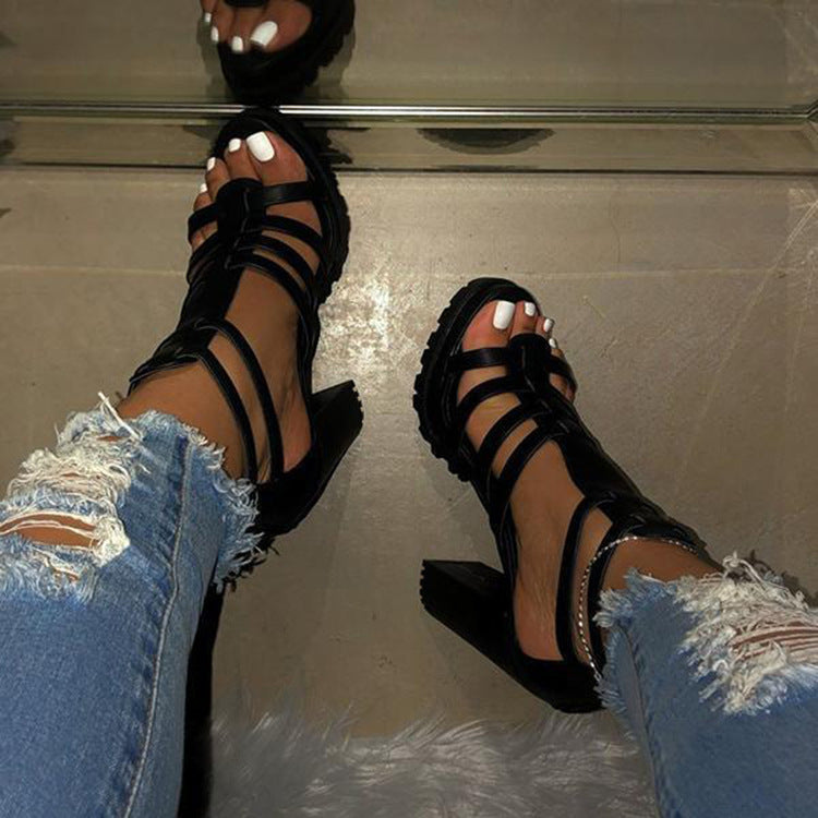 Sandalias Ortopédicos de Inspiración Vintage