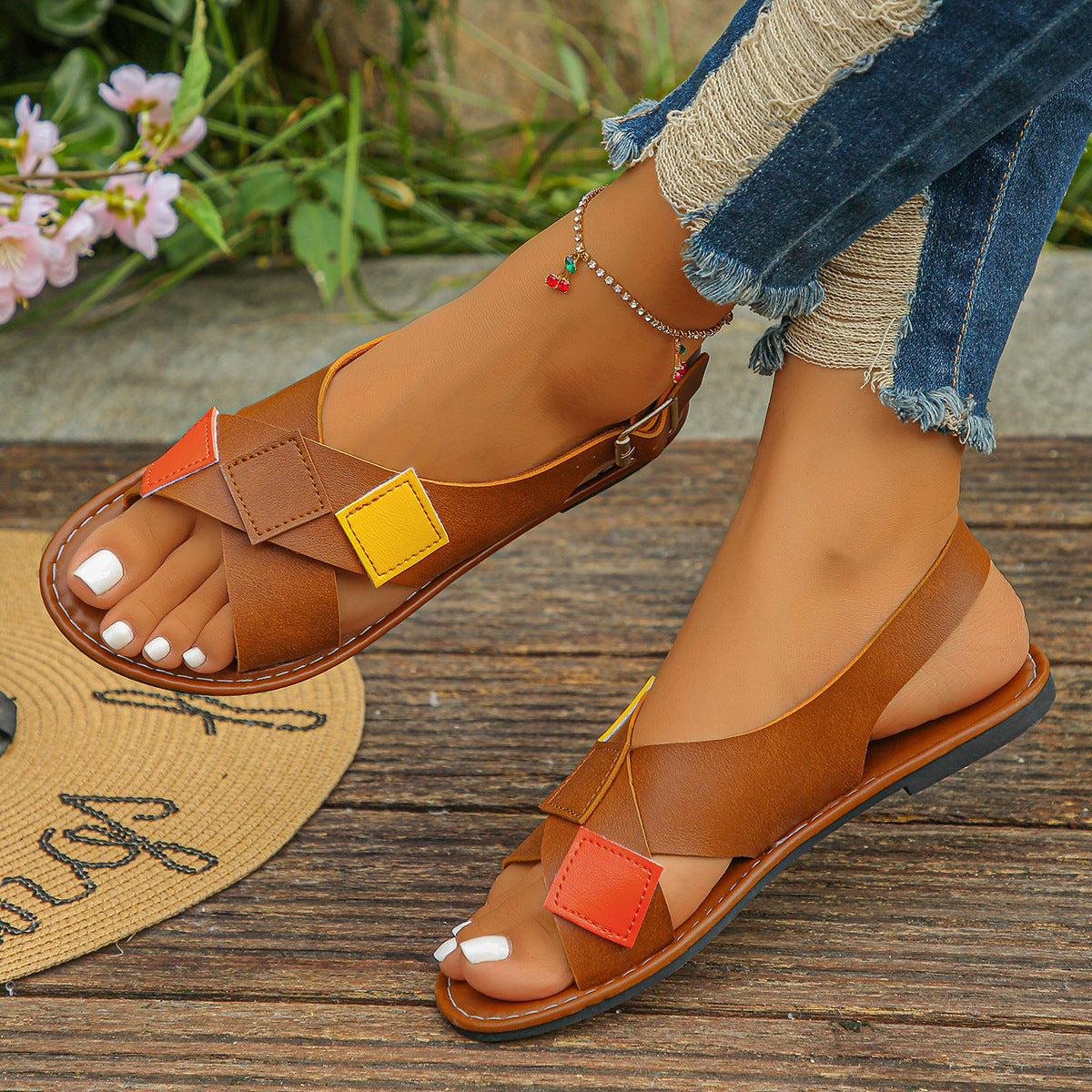 Sandalias Ortopédicos de Inspiración Vintage
