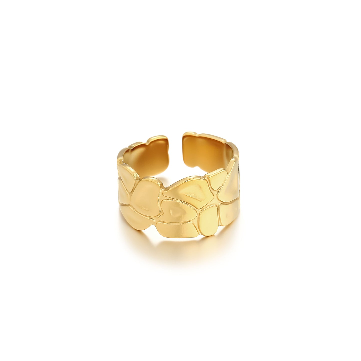 Oro Anillo elegante para toda ocasión