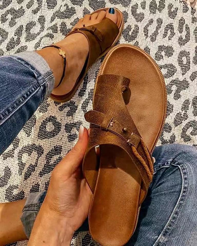 Sandalias Ortopédicos Cómodos para Uso Diario