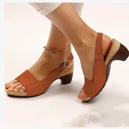 Sandalias Ortopédicos Elegantes con Look Moderno