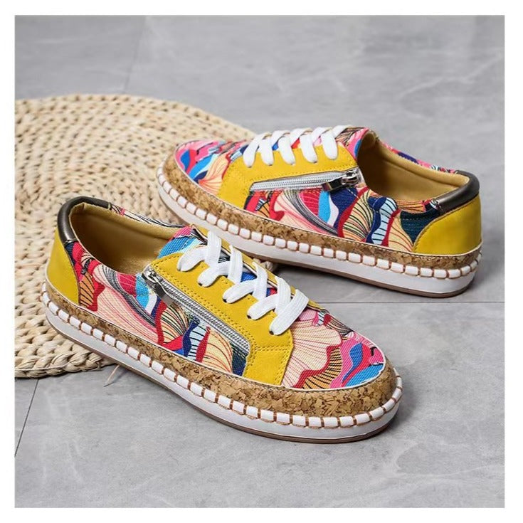 CM | Zapatillas sencillas con flores