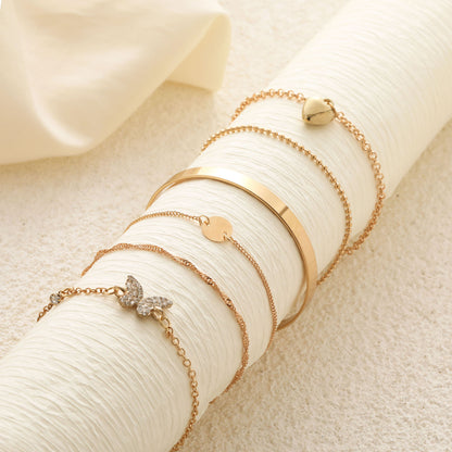 Oro Pulsera romántico para momentos especiales