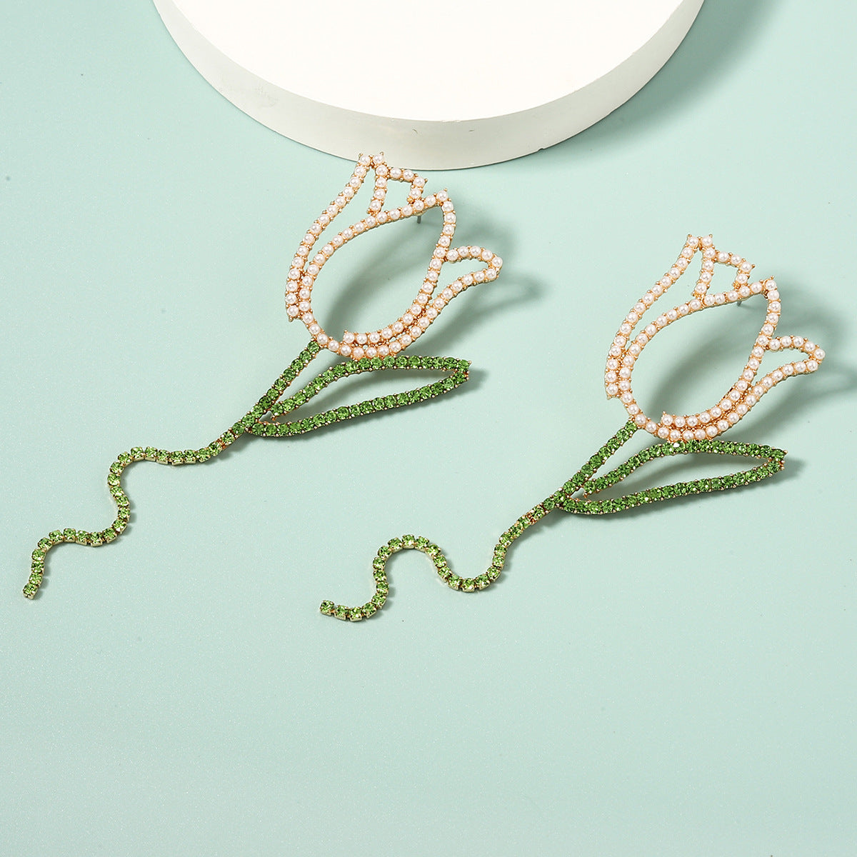 Perla Pendiente elegante para toda ocasión