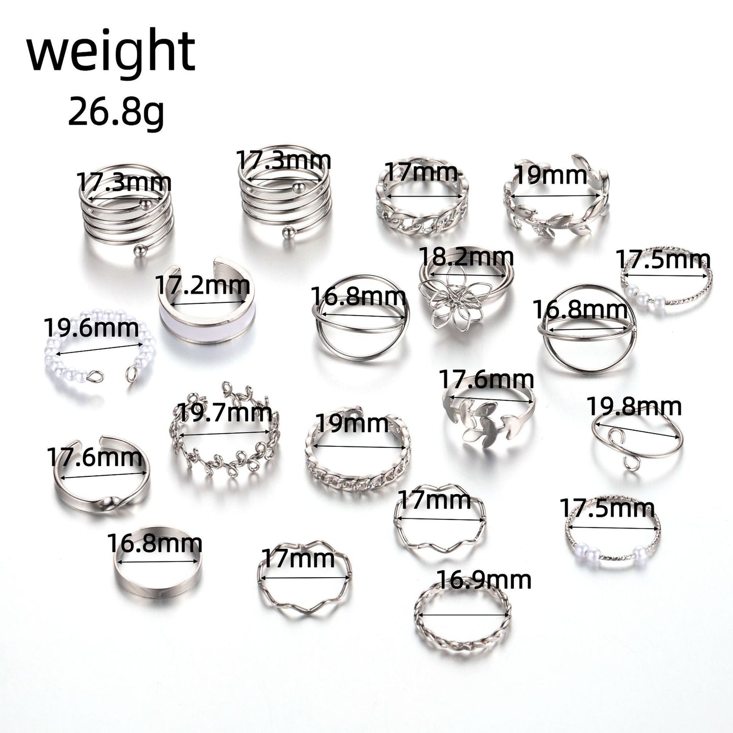 Anillo impresionante para uso diario