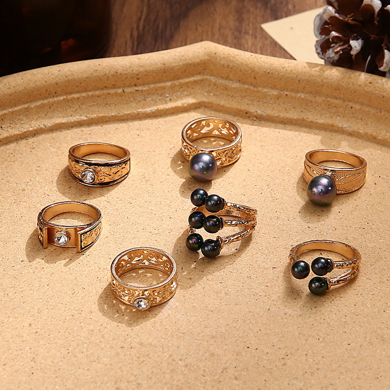 Perla Anillo romántico para momentos especiales