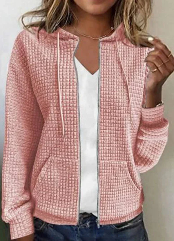 CM | Chaqueta casual con bolsillo en color liso