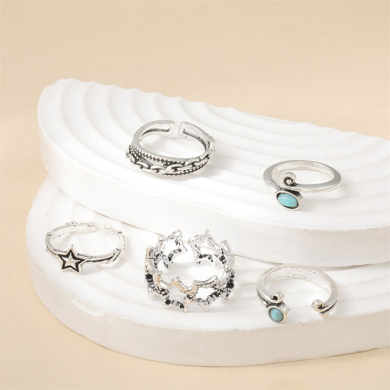 Anillo hermoso con estilo único