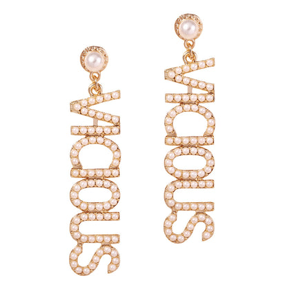 Perla Pendiente elegante para toda ocasión