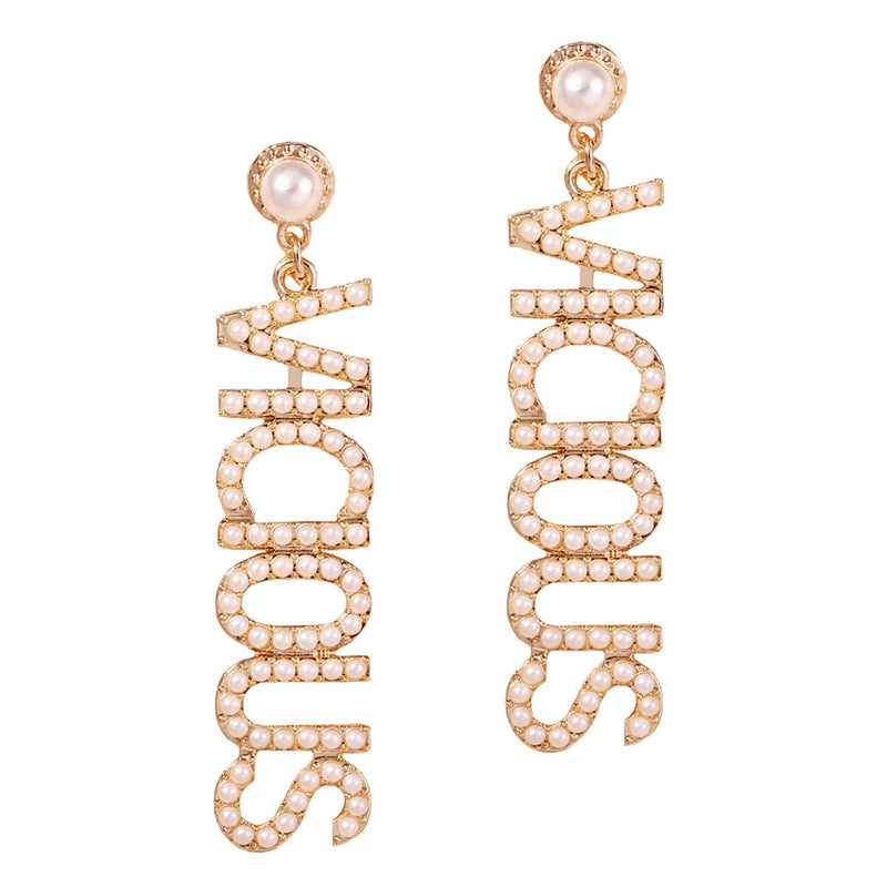 Perla Pendiente elegante para toda ocasión