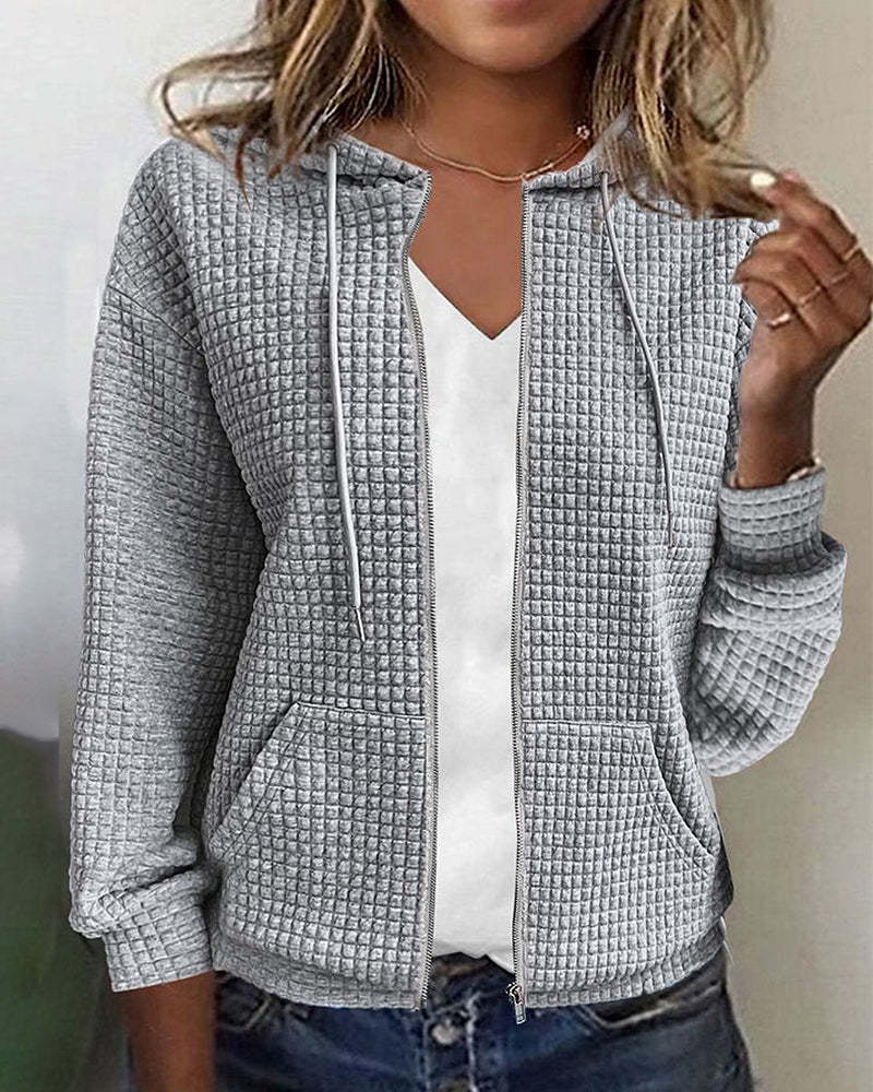 CM | Chaqueta estructurada con cremallera