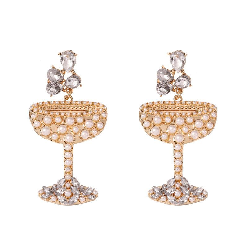 Perla Pendiente clásico con encanto atemporal