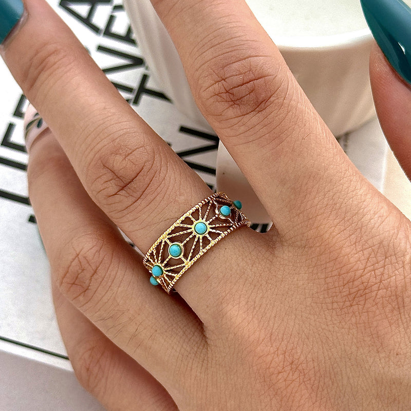 Oro Pulsera clásico con encanto atemporal