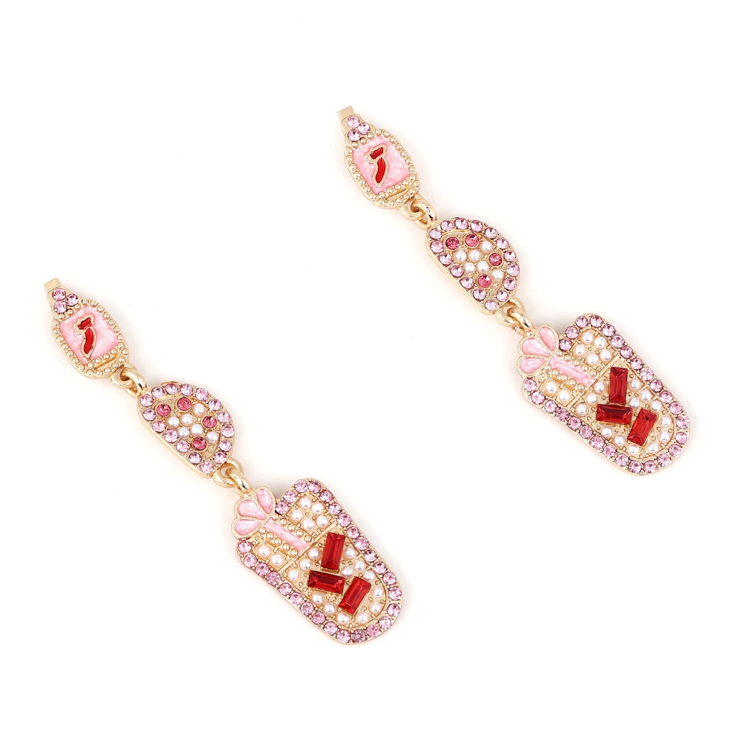 Perla Pendiente clásico con encanto atemporal