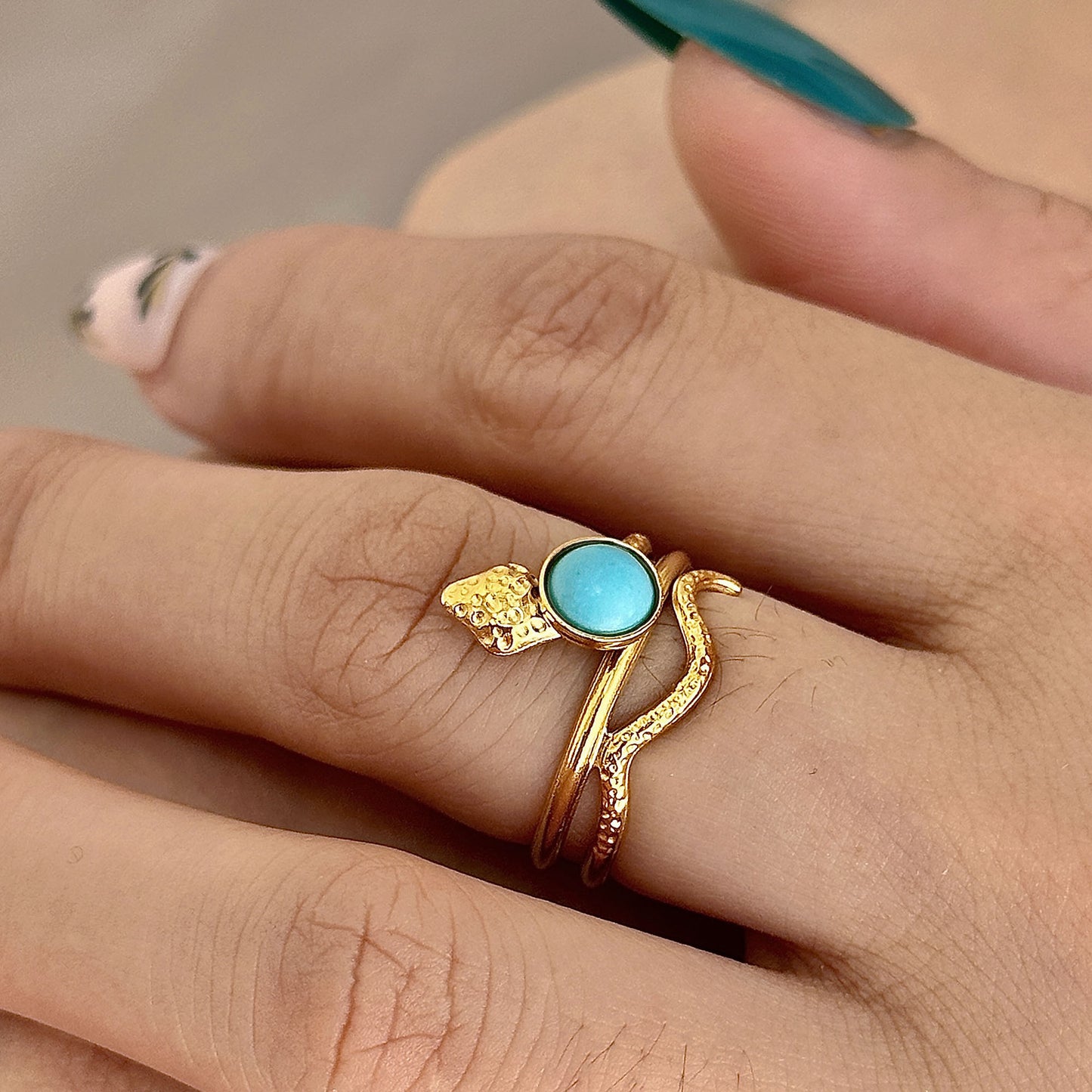 Oro Anillo romántico para momentos especiales