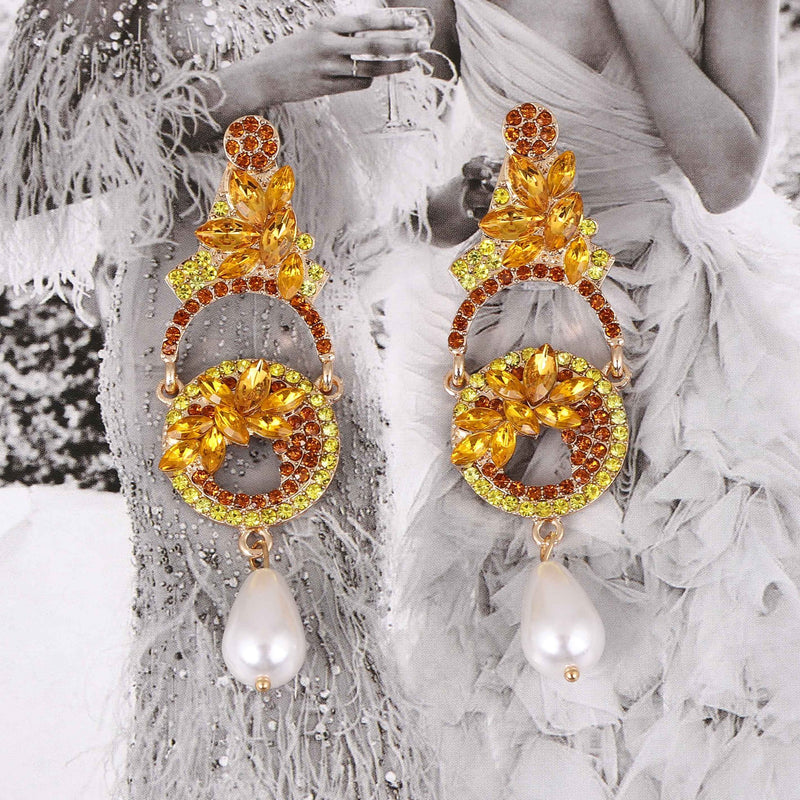 Perla Pendiente elegante para toda ocasión