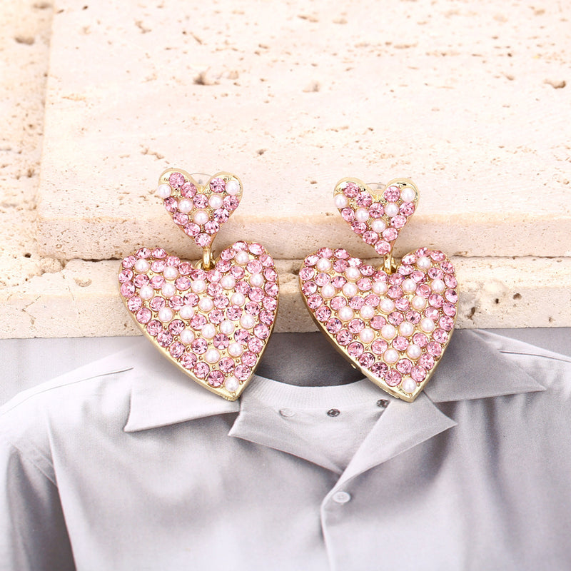 Perla Pendiente clásico con encanto atemporal