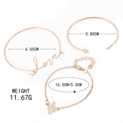 Oro Pulsera impresionante para uso diario